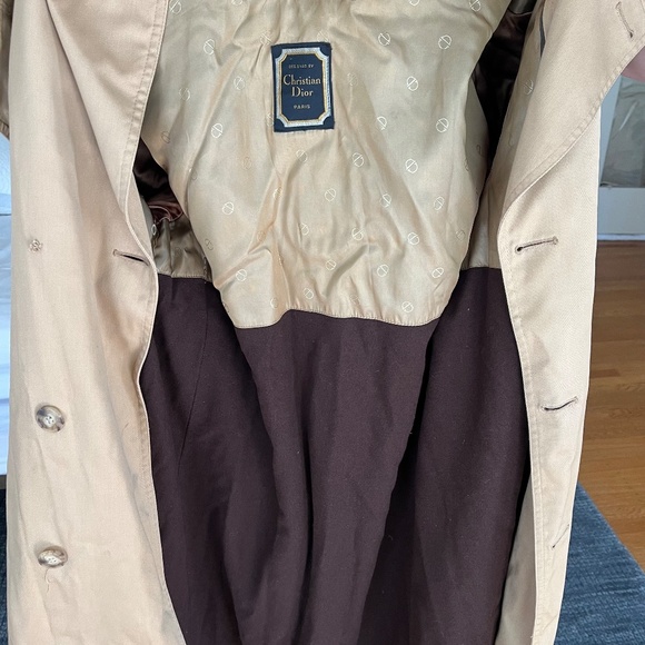 Christian Dior Gleneagles Trench Coat Size 38L
